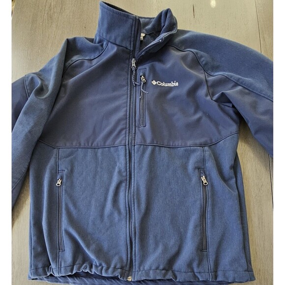 Columbia Mens Blue Ryton Reserve Jacket WM1223 Large Hiking Outdoors Fishing - Picture 8 of 9